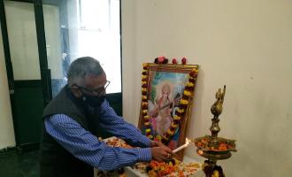 Monad University Celebrated Basant Panchami 
